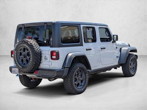 Bright White Clearcoat 2023 Jeep Wrangler 4xe Base