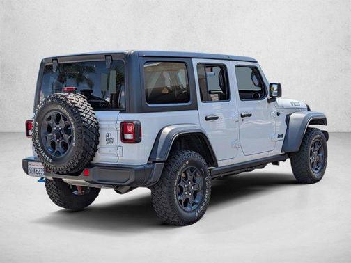 Bright White Clearcoat 2023 Jeep Wrangler 4xe Base