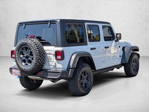 Bright White Clearcoat 2023 Jeep Wrangler 4xe Base
