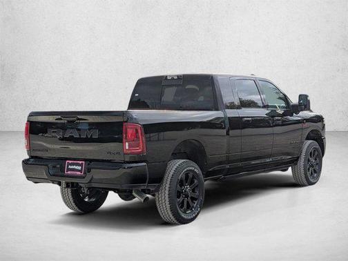 Diamond Black Crystal Pearlcoat 2026 RAM 2500 Laramie Mega Cab 4x4 6'4' Box