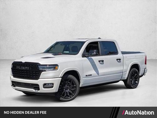Ivory White Tri-Coat Pearlcoat 2026 RAM 1500 Limited
