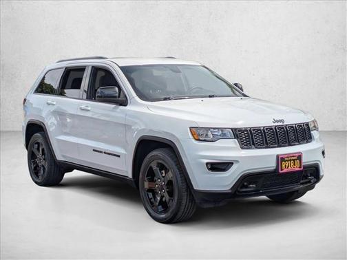 Bright White Clearcoat 2019 Jeep Grand Cherokee Upland