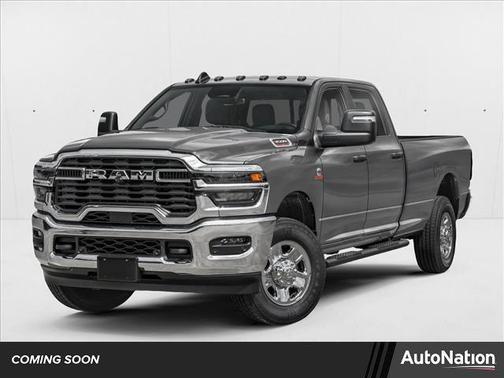 Ceramic Gray Clearcoat 2026 RAM 3500 Laramie Crew Cab 4x4 8' Box