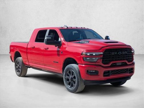 Flame Red Clearcoat 2026 RAM 2500 Laramie Mega Cab 4x4 6'4' Box