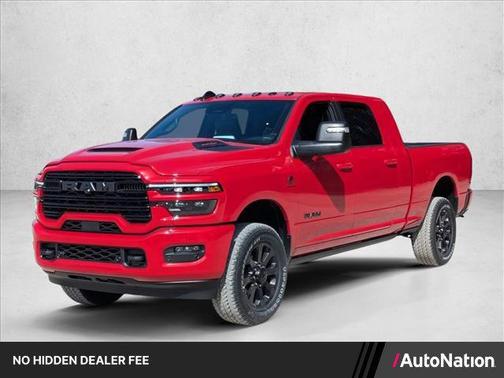 Flame Red Clearcoat 2026 RAM 2500 Laramie Mega Cab 4x4 6'4' Box