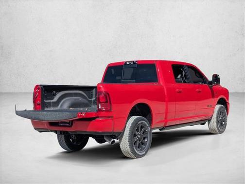 Flame Red Clearcoat 2026 RAM 2500 Laramie Mega Cab 4x4 6'4' Box