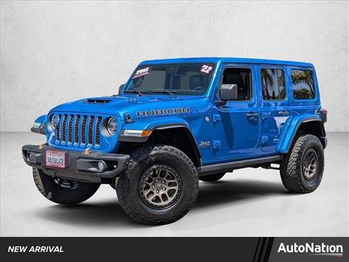 Hydro Blue Pearlcoat 2022 Jeep Wrangler Unlimited Rubicon 392