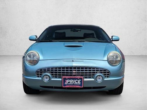 Thunderbird Blue 2002 Ford Thunderbird Premium