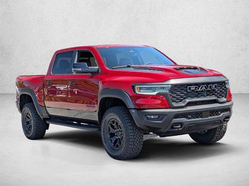 Molten Red Pearlcoat 2026 RAM 1500 RHO Crew Cab 4x4 5'7' Box