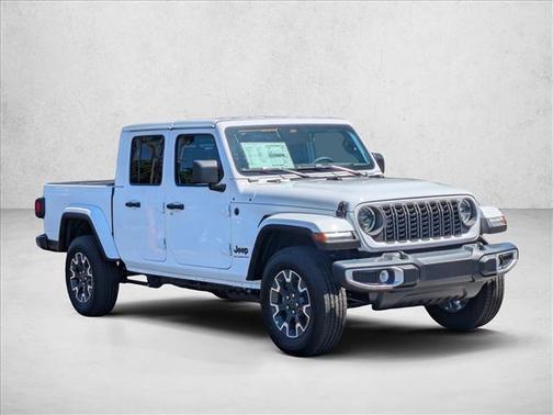 Bright White Clearcoat 2026 Jeep Gladiator Sahara 4x4