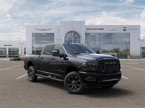 Diamond Black Crystal Pearlcoat 2026 RAM 2500 Big Horn Crew Cab 4x4 6'4' Box