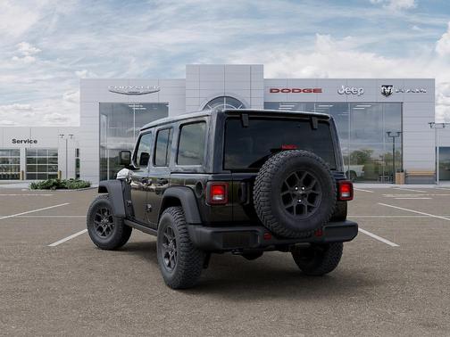Black Clearcoat 2026 Jeep Wrangler Willys