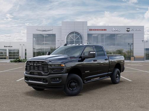 Diamond Black Crystal Pearlcoat 2026 RAM 2500 Warlock Crew Cab 4x4 6'4' Box