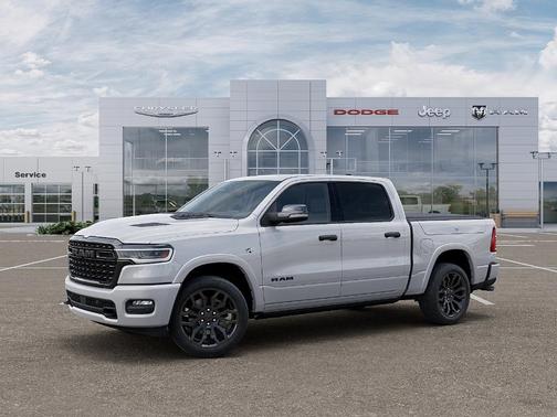 Ivory White Tri-Coat Pearlcoat 2026 RAM 1500 Limited