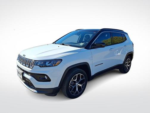 Bright White Clearcoat 2024 Jeep Compass Limited
