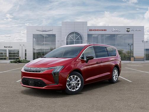Red Hot Pearlcoat 2027 Chrysler Pacifica L