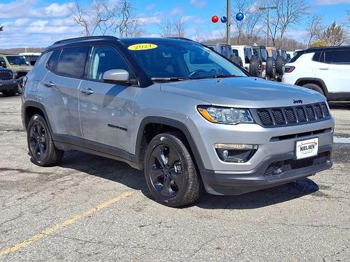 Billet Silver Metallic Clearcoat 2021 Jeep Compass Latitude