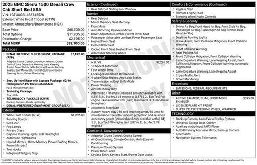 2025 GMC Sierra 1500 Denali