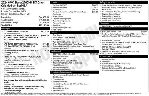 2024 GMC Sierra 2500 SLT