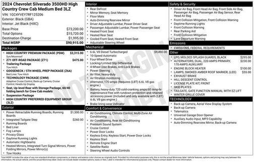 2024 Chevrolet Silverado 3500 High Country