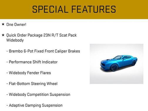 2023 Dodge Challenger R/T Scat Pack Widebody
