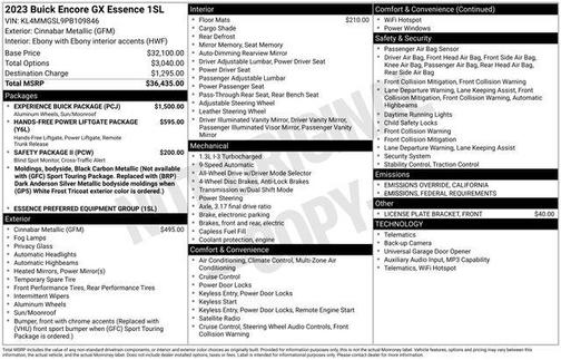 2023 Buick Encore GX Essence