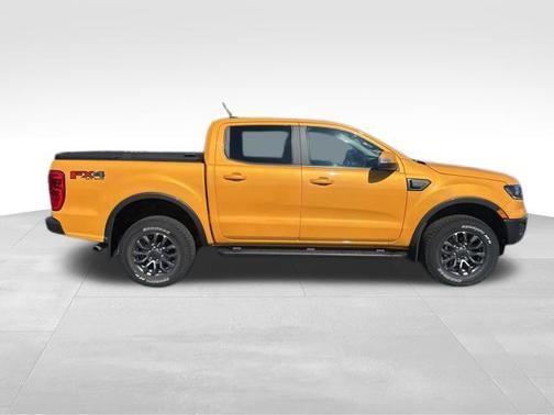 Cyber Orange Metallic Tricoat 2021 Ford Ranger LARIAT