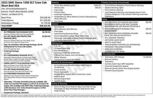 2022 GMC Sierra 1500 SLT