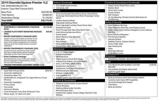 2019 Chevrolet Equinox Premier