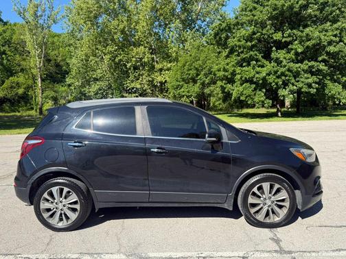 Ebony Twilight Metallic 2017 Buick Encore Preferred