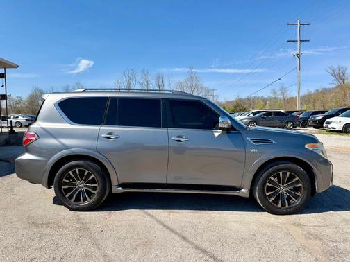 Gun Metallic 2017 Nissan Armada Platinum