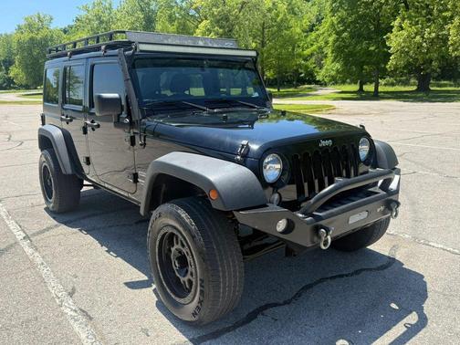 Black Clearcoat 2015 Jeep Wrangler Unlimited Sport