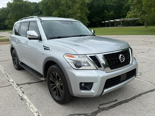Brilliant Silver 2018 Nissan Armada Platinum