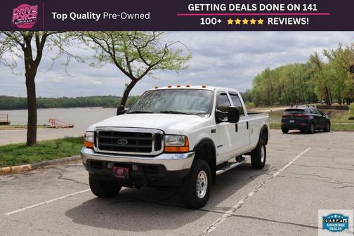 Oxford White Clearcoat 2001 Ford F-350 Long Bed