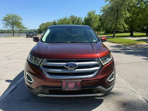 Ruby Red Metallic Tinted Clearcoat 2016 Ford Edge Titanium