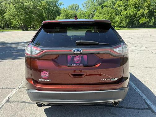 Ruby Red Metallic Tinted Clearcoat 2016 Ford Edge Titanium