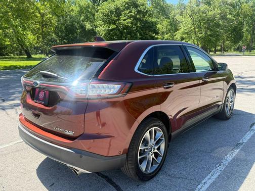Ruby Red Metallic Tinted Clearcoat 2016 Ford Edge Titanium