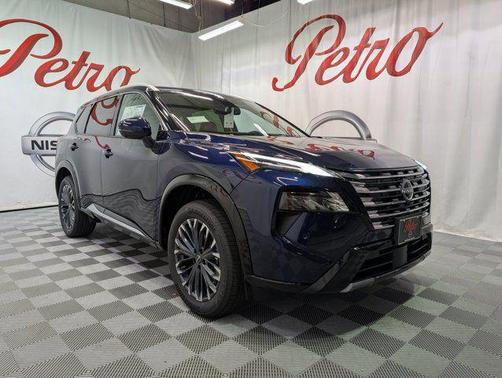 Deep Ocean Blue Pearl 2026 Nissan Rogue Platinum
