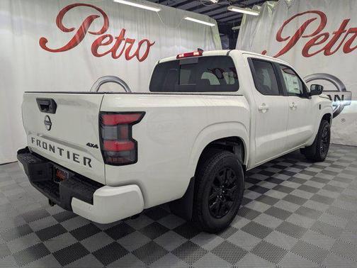 Glacier White 2026 Nissan Frontier SV