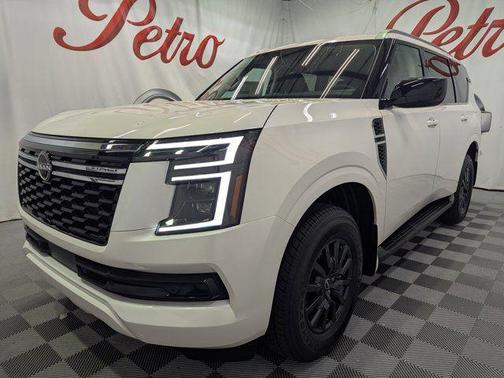 Aspen White Tricoat 2026 Nissan Armada SV