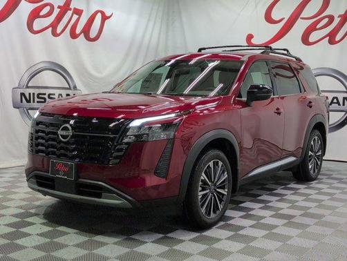 Scarlet Ember Tintcoat 2026 Nissan Pathfinder Platinum