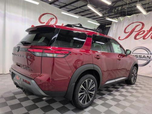Scarlet Ember Tintcoat 2026 Nissan Pathfinder Platinum