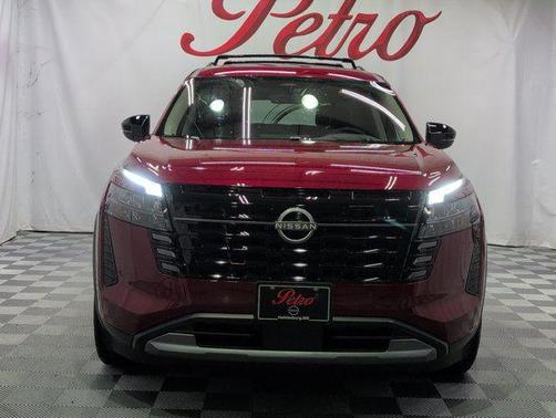 Scarlet Ember Tintcoat 2026 Nissan Pathfinder Platinum