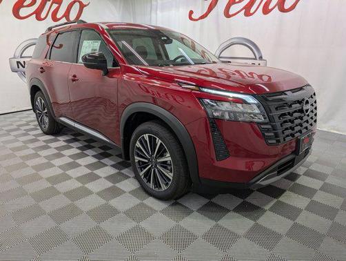 Scarlet Ember Tintcoat 2026 Nissan Pathfinder Platinum