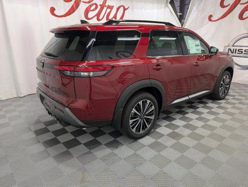 Scarlet Ember Tintcoat 2026 Nissan Pathfinder Platinum