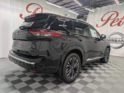 Super Black 2026 Nissan Rogue Platinum