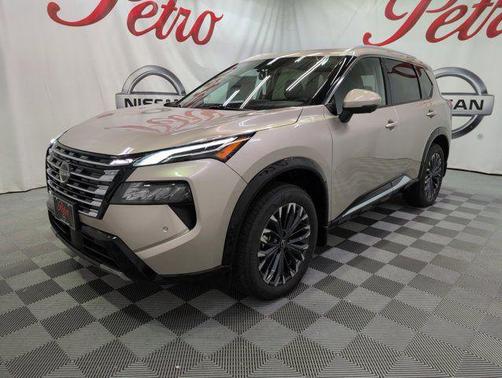 Champagne Silver Metallic 2026 Nissan Rogue Platinum