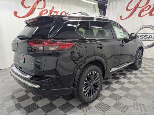 Super Black 2026 Nissan Rogue Platinum