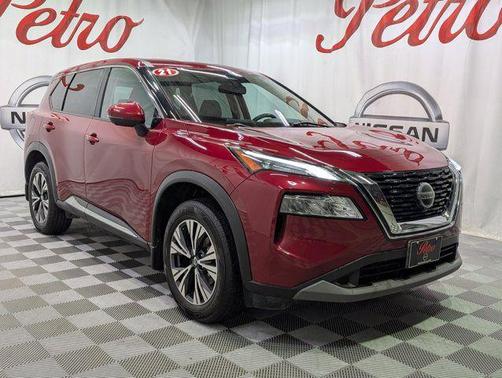 Scarlet Ember Tintcoat 2021 Nissan Rogue SV