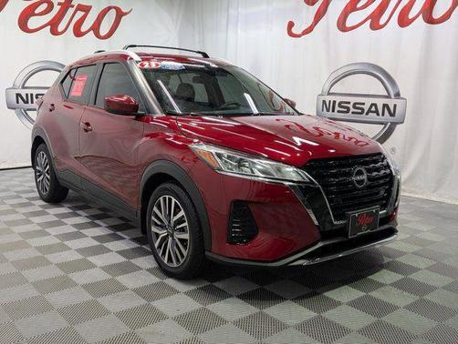 Scarlet Ember Tintcoat 2023 Nissan Kicks SV